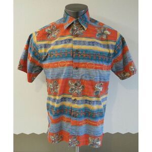 Mens The Territory Ahead Short Sleeve Button Front Shirt Size S Floral Southwest